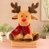 Reindeer Plush with Blanket