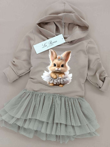 Bunny Hoodie Dress