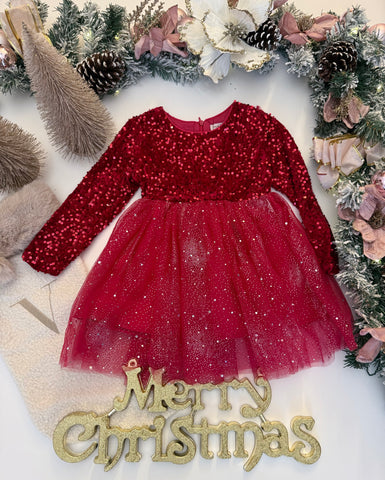 Christmas Sequin Dress