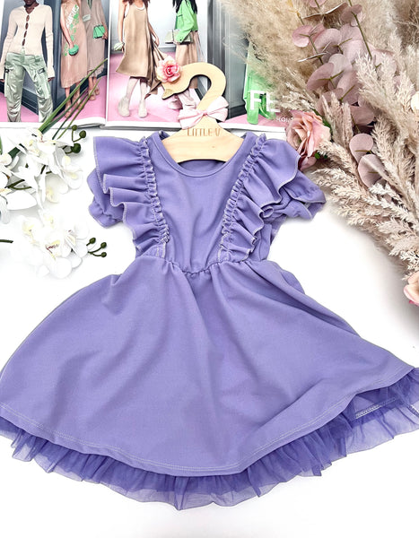 Purple Bow Dress