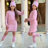 Dress with Hat & Leg Warmers