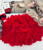 Red Tulle Skirt