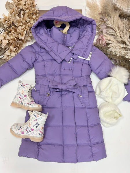 Lilac Winter Coat