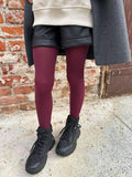 Maroon Tights