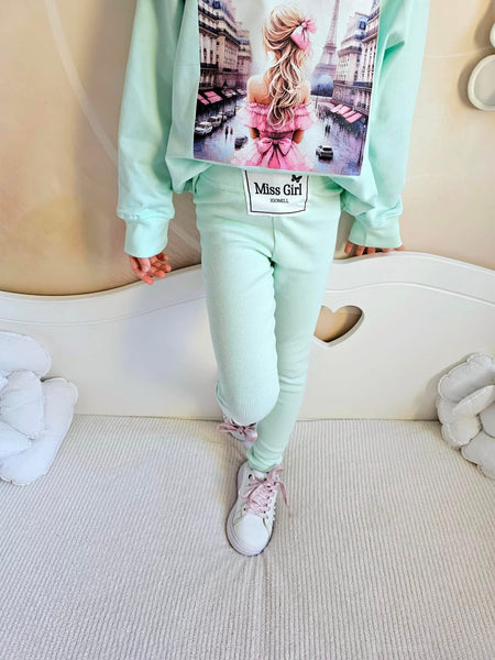 Mint Print Hoodie