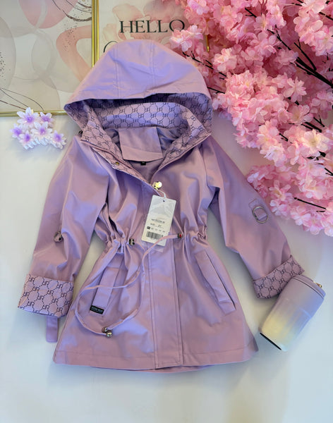 Lilac Parka Coat