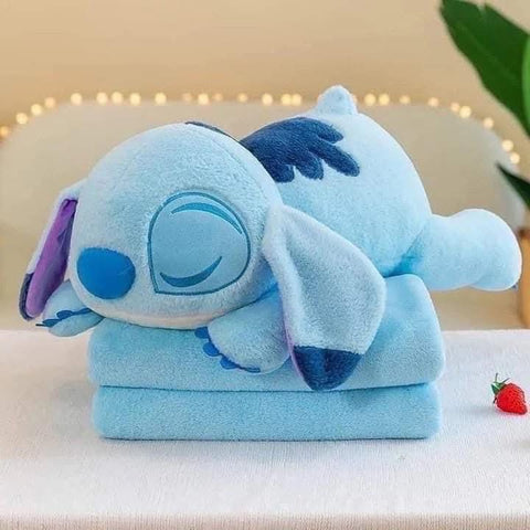 Stitch Plush with Blanket