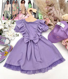 Purple Bow Dress