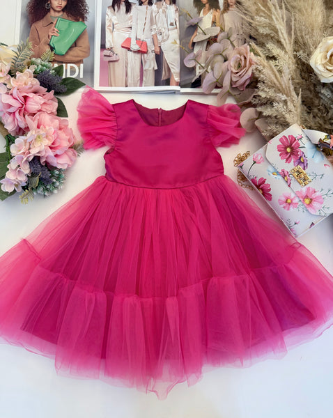 Pink Tulle Dress