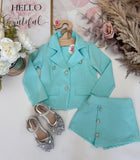 Blazer and Skort Set