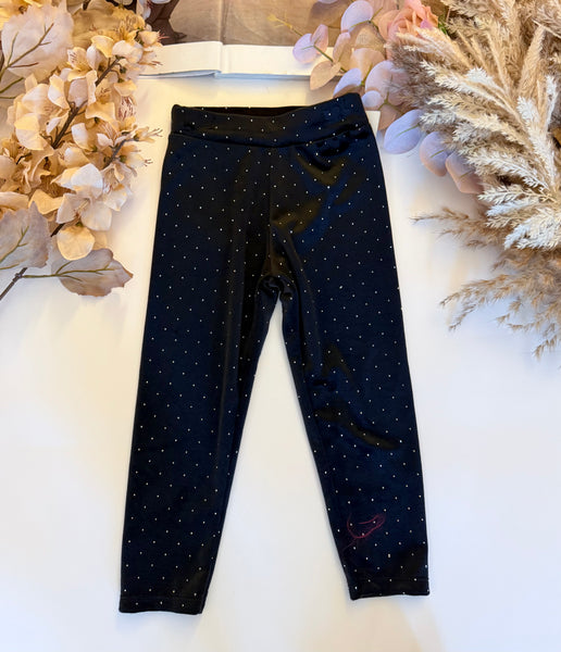 Velour Sequin Leggings