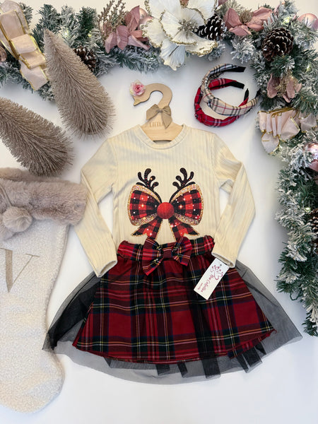 Christmas Bow Top