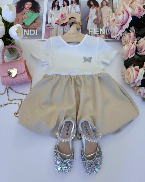 Bubble Style Combo Dress